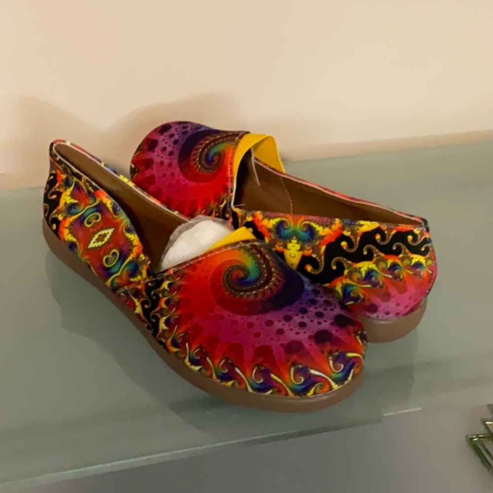 Colorful Women's Slip-On Shoes